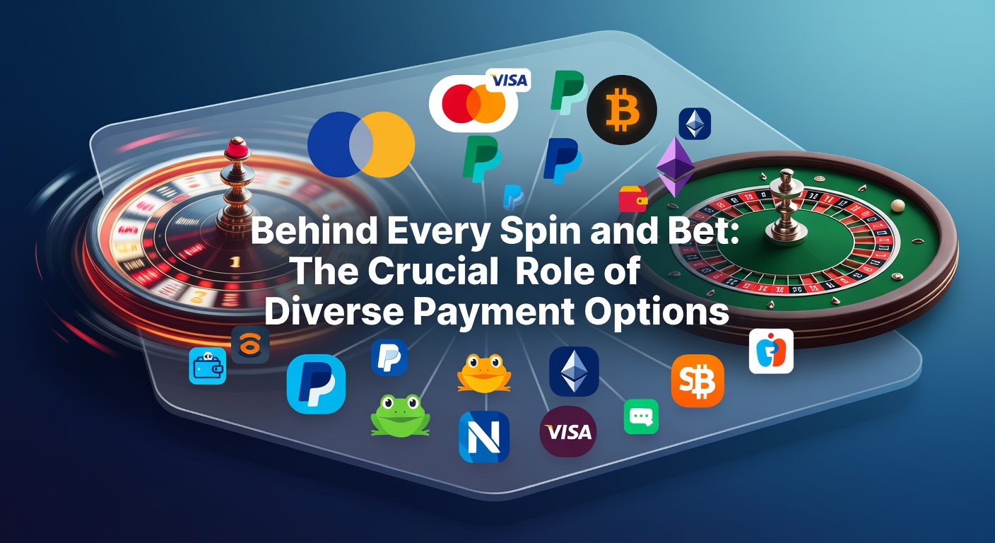 Digital collage showing credit cards, e-wallets, cryptocurrencies, and mobile payment icons integrated into an online casino dashboard, highlighting seamless transaction flows for slots and bets