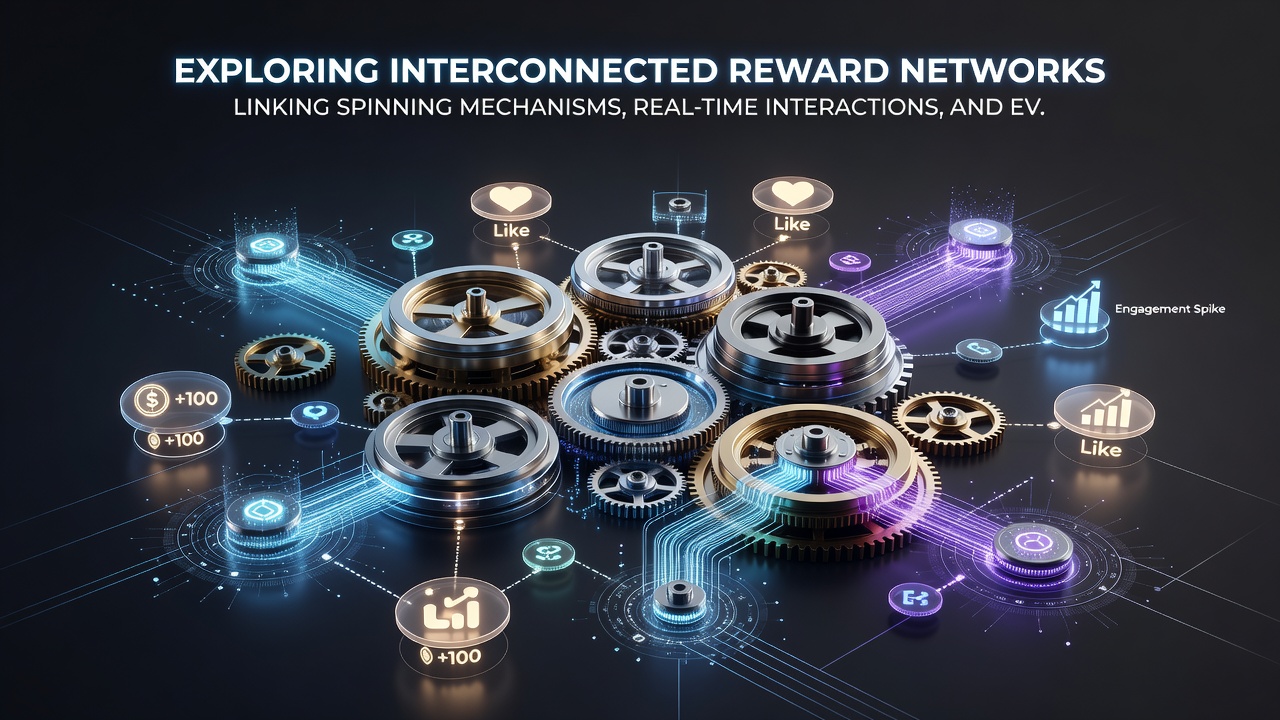 Illustration of reward flow from live dealer interactions into sports event wagers and back to slot progress meters