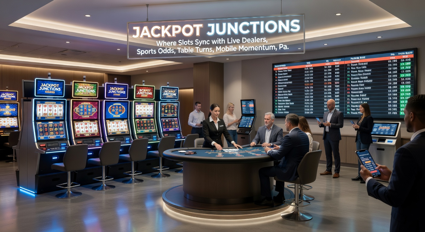 Mobile screen displaying integrated casino features: sports odds, live dealer, slots, and VIP bonus notifications