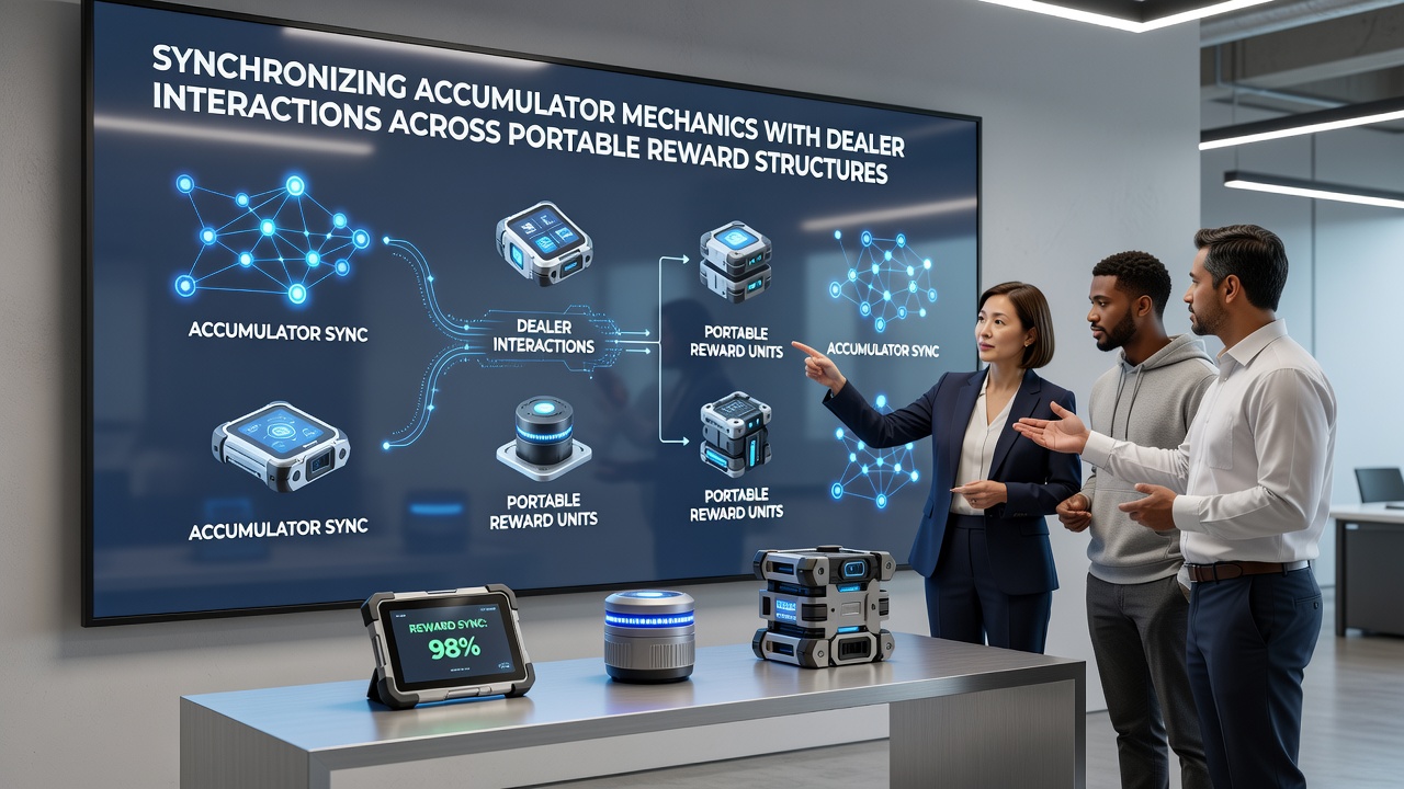 Backend dashboard view illustrating real-time data synchronization between accumulator engines, live dealer streams, and mobile reward tracking systems