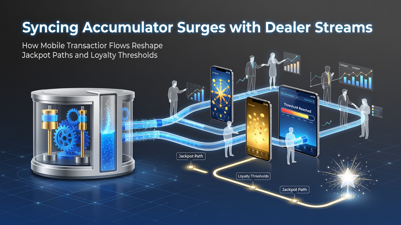Mobile transaction flows connecting accumulator bets with live dealer streams and jackpot progressions
